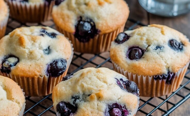 Nutritious High Protein Blueberry Muffins