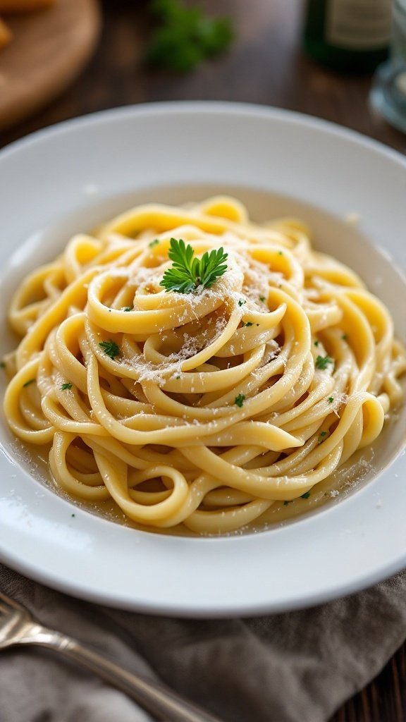 Classic Fettuccine Alfredo Recipe